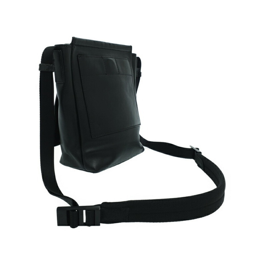 Prada leather shoulder bag Saffiano Leather Flap Black - Picture 2 of 9